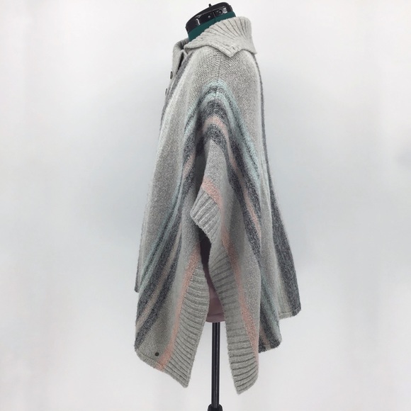 Eddie Bauer Knit Poncho with Open Sides, XS/S - Picture 4 of 16